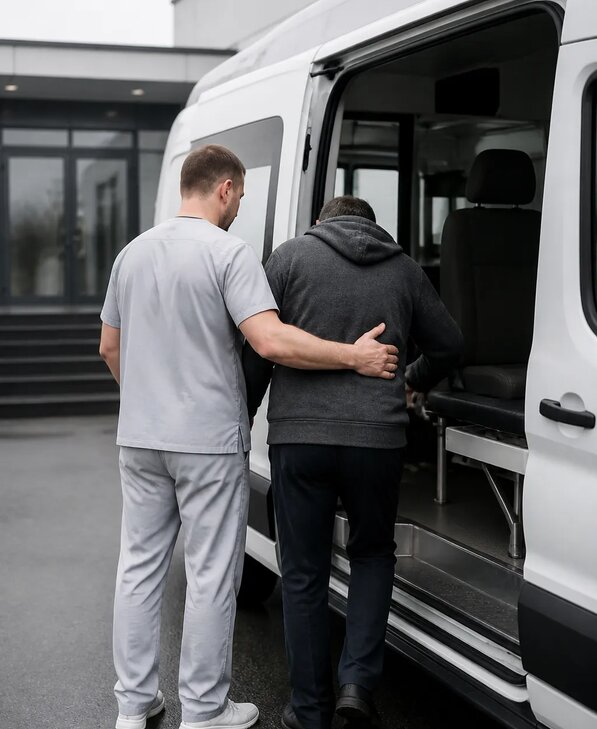 Организация медтранспортировки в Краснокамске от 5069 р. | Медзона