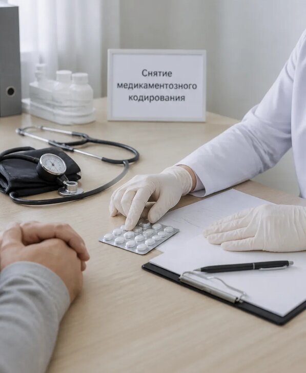 Снятие медикаментозного кодирования в Краснокамске от 5069 р. | Медзона